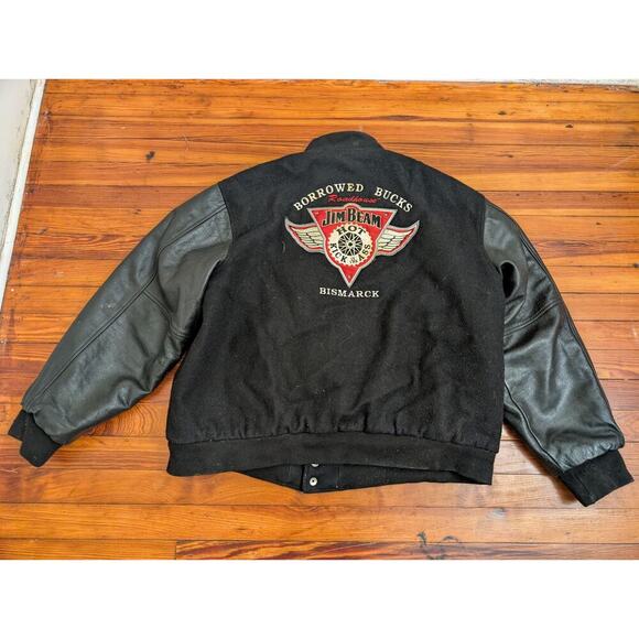 Jim Beam Y2K The Game Mens 2XL Varsity Jacket - Picture 8 of 10